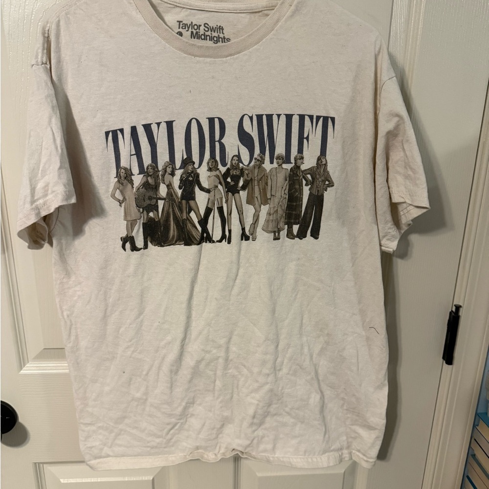 Taylor Swift Midnights Cream Tee